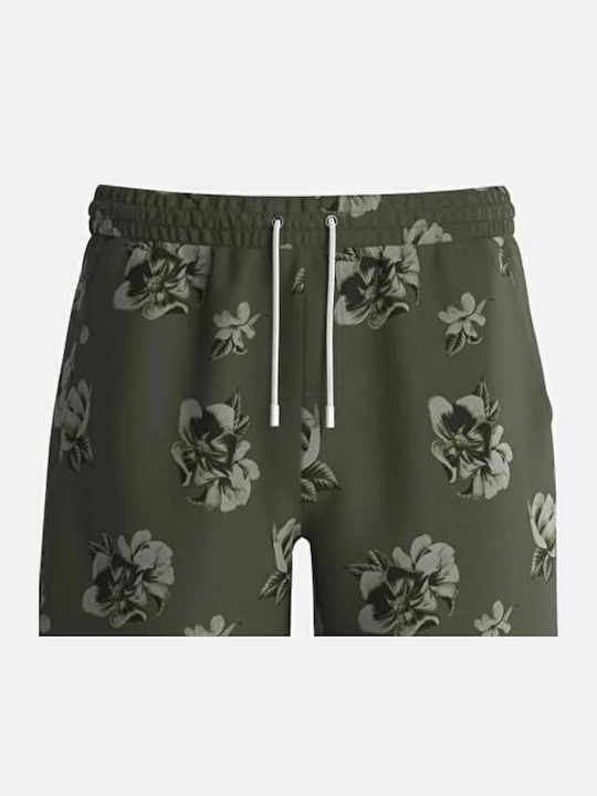 Мъжки Бански Шорти Olive Флорален
