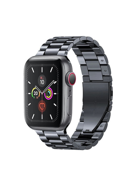 Bizon Curea Neagră (Apple Watch 42/44/45/46/49 mm, Bizon) Bizon Curea Neagră (Apple Watch 42/44/45/46/49 mm, Bizon)