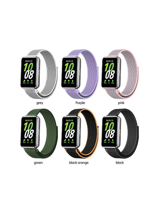 Brățară din silicon pentru Samsung Galaxy Fit 3, gri alb, Oem