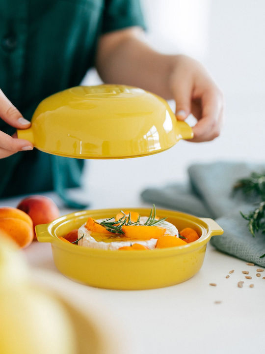 Emile Henry Round Ceramic Dutch Oven 17.5cm 0.55lt