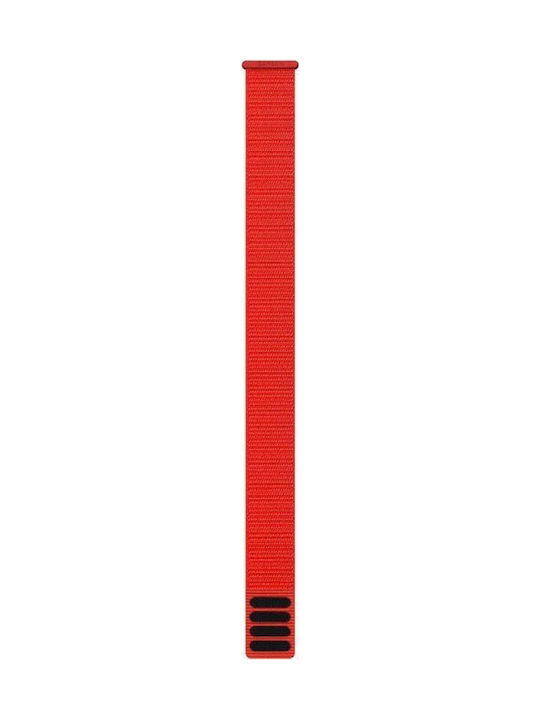 Garmin Strap Fabric Red (Garmin Ultrafit Nylon 26 Flame Red)