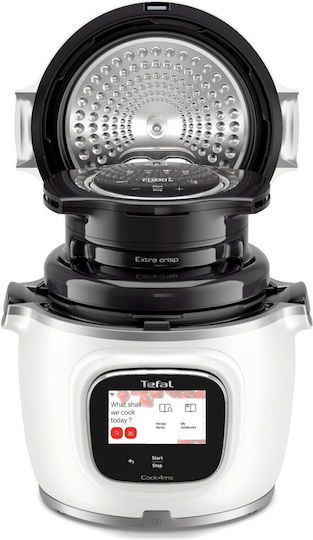 Tefal Cook4me Touch Pro Мултикукър 1600W Бял