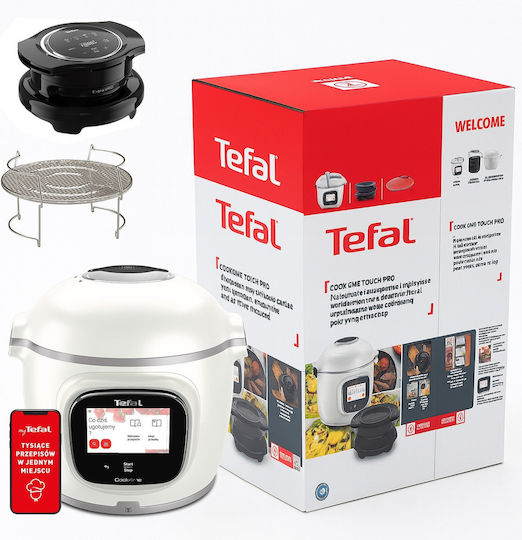 Tefal Cook4me Touch Pro Мултикукър 1600W Бял