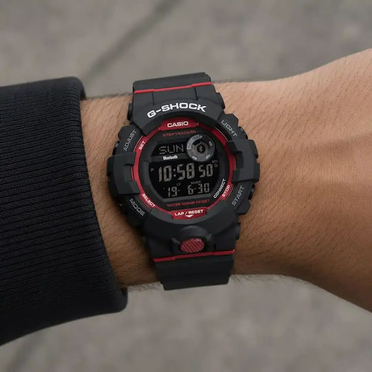 Casio G Shock Step Tracker Bluetooth 55mm Smartwatch (Multicolour)