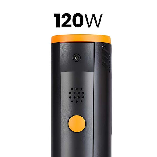 Avizar 120w Wiederaufladbarer Zylindrischer Handstaubsauger Kompakt Ergonomisch Schwarze