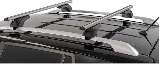 Menabo Aluminum Bars Ariem XL 1315 Cm Silver Color BMW X1 E84 5 Doors 2009>2012 Flush Rails 2 Pieces 14710/MB MP.14710/MB-16