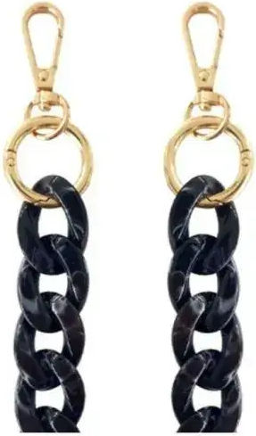 Zanae Handyhalsketten Marmor Vibe Schwarz L