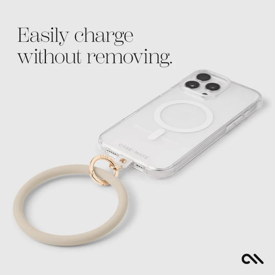 Case-mate Phone Bangle Keychain Wrist Strap Smartphone Nude Cm056192-05