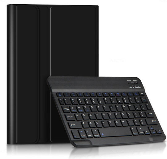 Флип капак с Клавиатура Черен (Lenovo Tab M9 2023 TB310)