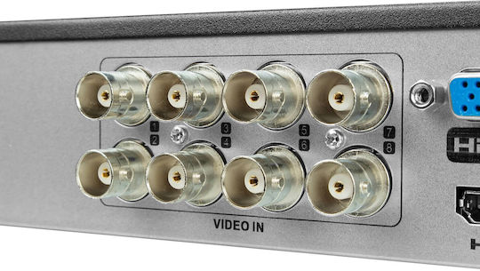 Hikvision Überwachungs-Videorekorder DVR 8 Kanäle DVR-208U-M1