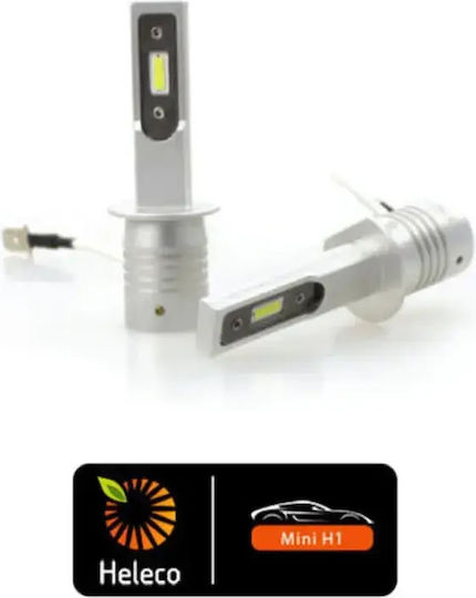 Heleco Λάμπες Αυτοκινήτου & Μοτοσυκλέτας H1 LED 6500K Ψυχρό Λευκό 12-24V 26W 2τμχ