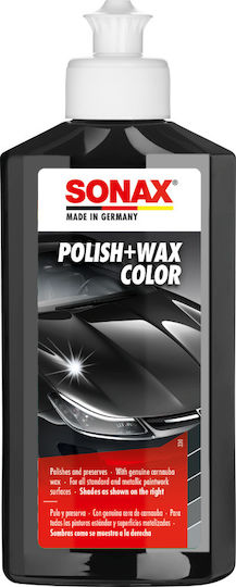 Sonax Polish & Wachs Farbe Nano Pro Auto-Karosserie-Schutzkerzen für Schwarze Farbtöne 250ml