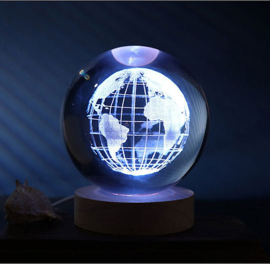 Total Gift Decorative Lamp Crystal Ball Transparent
