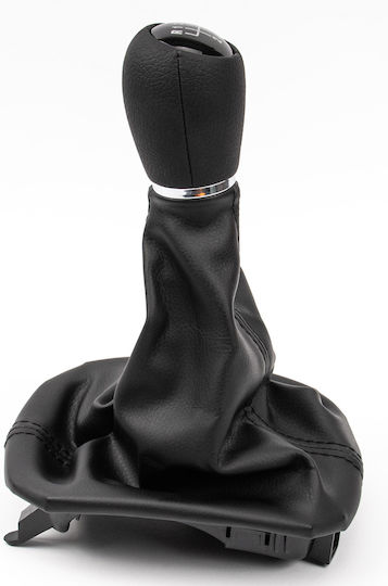 Shift Knob Cover Gear Lever Seat Leon 1m Toledo Hole 12mm 6 Speeds R123456