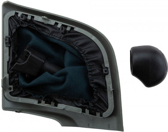NTY Buton schimbător viteze cu mâner pentru Citroen Pulover Fiat Ducato Peugeot Boxer 2006+ Negru
