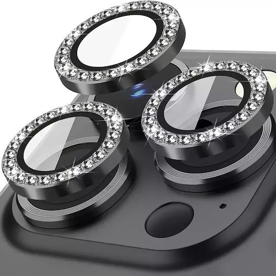 Handy-Kameraschutz Gehärtetes Glas Schwarz Für Apple iPhone 15 Pro / 15 Pro Max