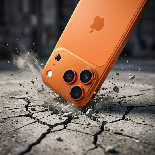 Ar+af Vollständiger Handy-Kameraschutz Metallrahmen Orange Für iPhone 17 Pro