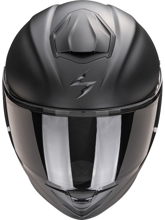 Scorpion Exo 530 Air Solid Matt Black Motorcycle Helmet Full Face ECE 22.06 with Pinlock and Sun Visor