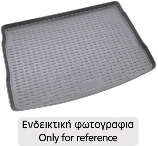 Novline Trunk Mat Tray Type for Volkswagen T-Roc 2017+ Black