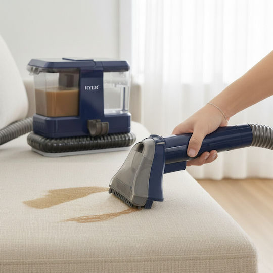 Ryer Σκούπα Υγρών / Στερεών 330W με Πλαστικό Κάδο 0.8lt Μπλε