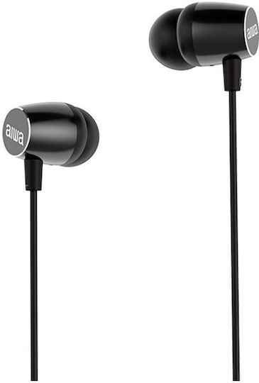 Aiwa In-Ear Freisprecheinrichtung Kopfhörer mit Stecker 3.5mm Schwarz
