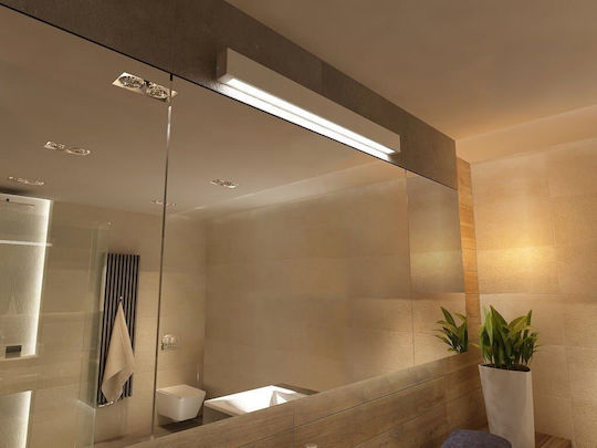 Light Prestige Klassische Wandleuchte mit Integrierter LED und Natürliches Weiß Licht 93x8cm
