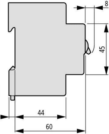 1P C 1.6A 15kA AC Автоматичен Прекъсвач C1 6/1 278548