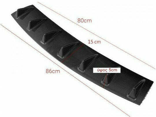 Diffuser Car Rear Shark Type Universal