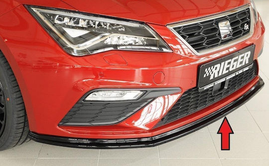 Rieger Spoiler Car Front Compatible with Seat Leon