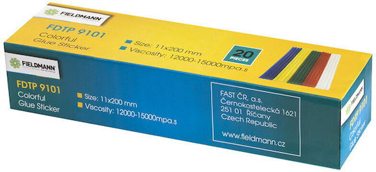 Fieldmann Hot Glue Stick FDTP 9101 Multicolour 11mm 20pcs