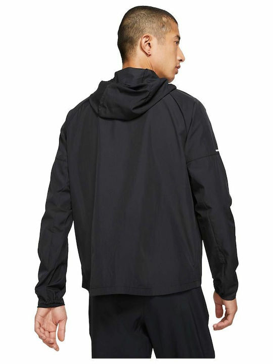 Repel Miler Athletic Jacket Windproof Black