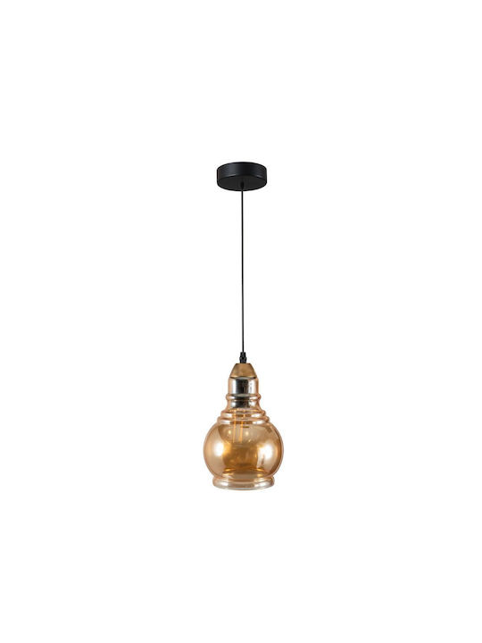 ARlight Hanging Ceiling Light Honey Ball with E27 Socket 15x20cm