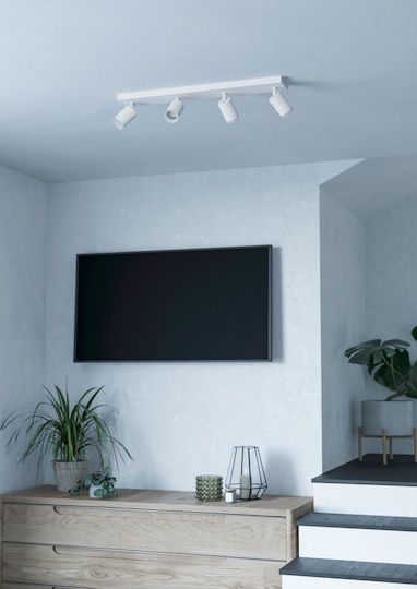 Melitello-z Led 14.8w RGBW Ceiling Light 68x10.5x8cm N 901944