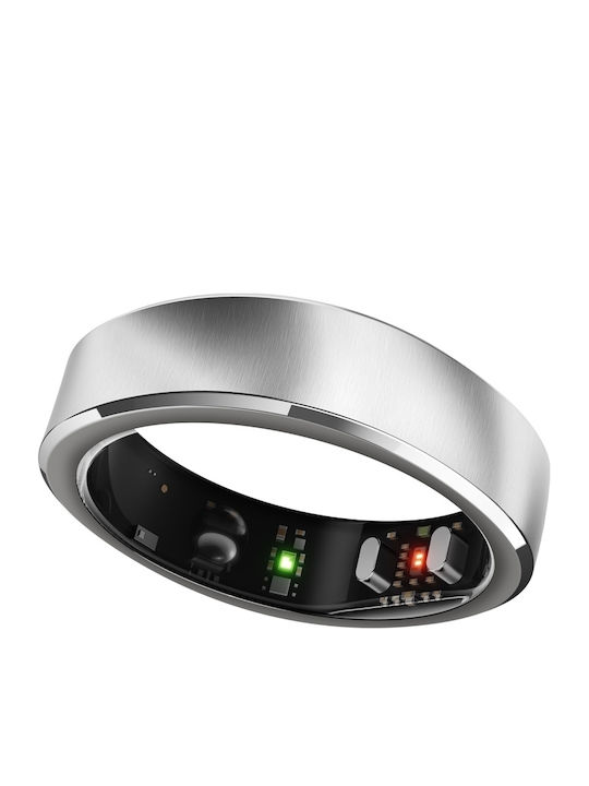 RingConn Inel inteligent Gen 3 16.5mm Waterproof cu Pulgraf Brushed Silver