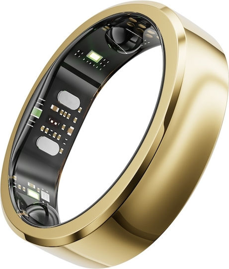 RingConn Gen 3 Inel Inteligent 22.3mm Waterproof cu Pedometru Royal Gold