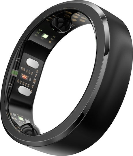 RingConn Gen 3 Smart Ring 19mm Αδιάβροχο με Παλμογράφο Matte Black