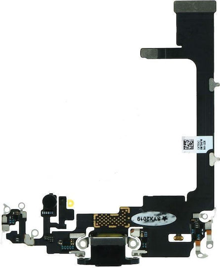 Apple Iphone 11 Pro Max Charging Flex Cable Connector Black Oem