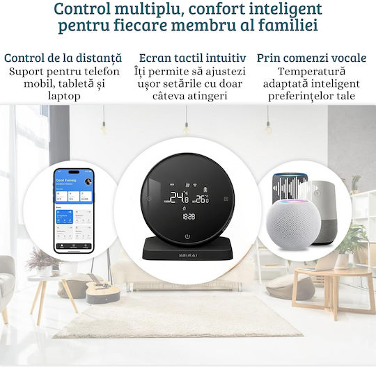 Цифров Термостат за Стая Smart с Тъчскрийн и Wi-Fi