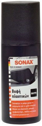 Sonax Βαφή Εξωτερικών Πλαστικών Μαύρη 100ml