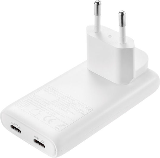 Sandberg Universal Socket Adapter from Universal to Universal with 2 USB Outlets