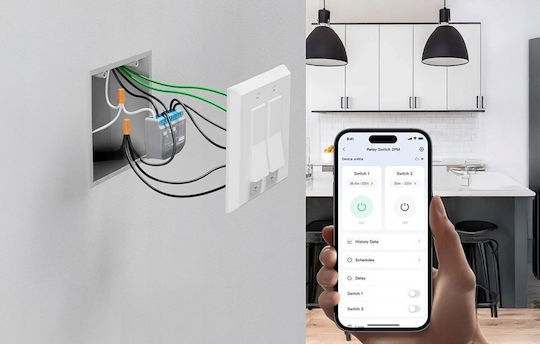 Switchbot Smart Switch Dimmer 2 Channels Wi-Fi & Bluetooth 16A