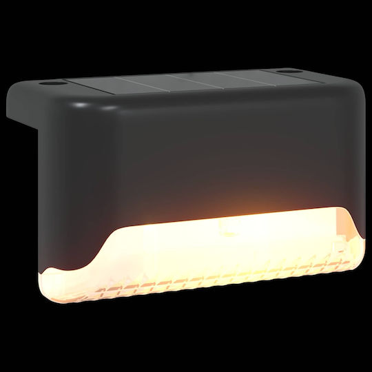 vidaXL Set 12 Solar Lights Warm White With Photocell 8x4x4.5cm