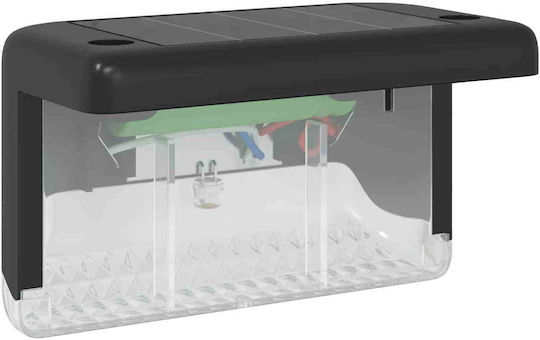 vidaXL Set 12 Solar Lights Warm White With Photocell 8x4x4.5cm