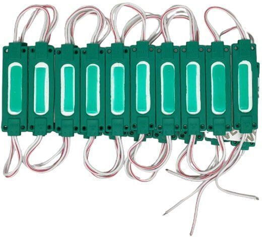 Серия LED обемни светлини за камиони зелени 12V LED светлини за камиони