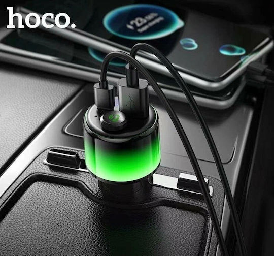 Hoco FM предавател за кола E166 с Bluetooth