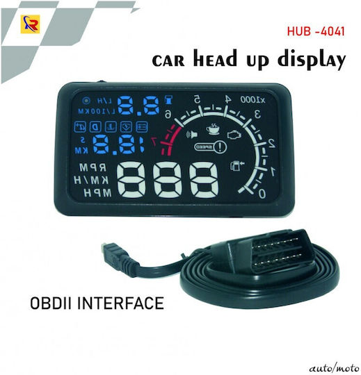 Digital Instrument Head Up Display Car OBD2