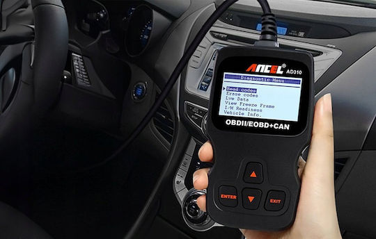 Ancel Fahrzeugdiagnosewerkzeug OBD 2 mit mit Kabel 429R05