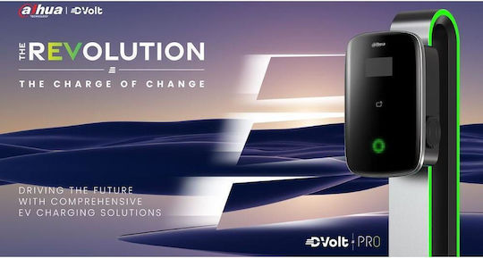 Dahua D-Volt Pro Încărcător Montat Pe Perete Trei Faze 22kW Cu Cablu Încorporat 5m Tipul 2