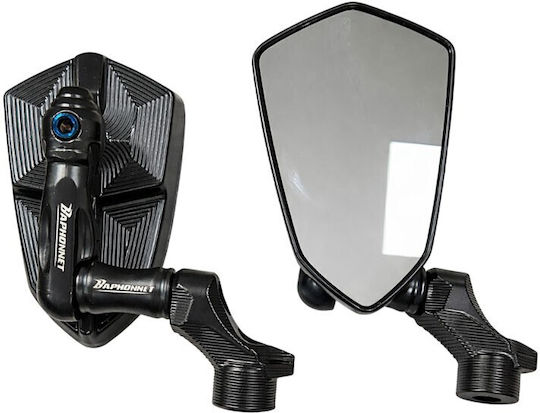 Motorcycle Mirrors 2 Pieces Blue