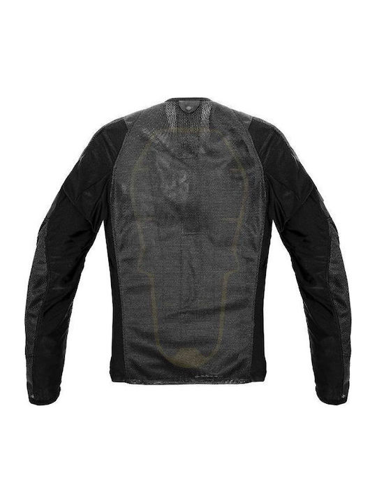 Spidi Base 1 Armor Ανδρικό Μπουφάν Μηχανής 4 Εποχών Μαύρο